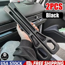 2pcs Car Seat Gap Filler Universal Truck Van Organizer Leak-proof Bendable Plug