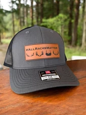 All Racks Matter Hat, Hunting Trucker Hat, Gift for Hunter Husband