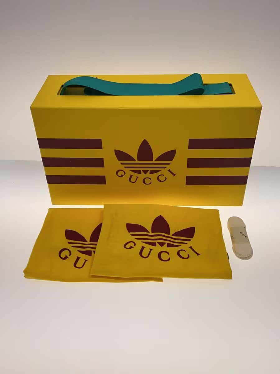 adidas × GUCCI / 22AW Gazelle Square GG Monogram スニーカー/ロゴ/25.5cm/BRW/707847 adidas GUCCI 22AW Gazelle Square GG Monogram Sneakers Logo 25.5cm