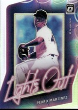 2021 Panini Donruss Optic - Lights Out Pedro Martinez #LO5 Silver Prizm