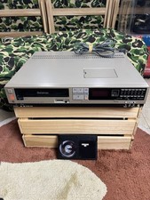 Sony SL-2400 Betamax Video Cassette Recorder VTG 1980s No Remote Tested Works