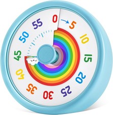HIPPIH Visual Timer for Kids, 60 Minute Countdown Timers for Classroom Kitchen O