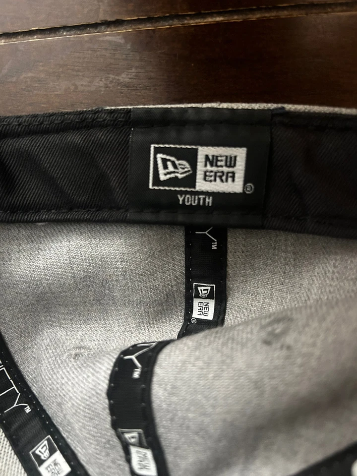 Detroit Lions New Era YOUTH Sombrero Snapback Gris NFL Foto 3 de 3