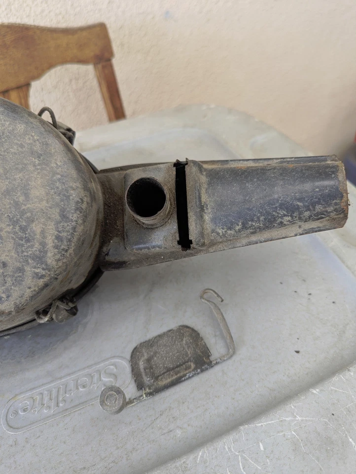 1967 Volkswagen VW Type 1 Bug Beetle Oil Bath Air Cleaner Filter Vintage OE Foto 4 de 4