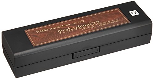 Tombo No.1722/G# Professional 22 Holes Tremolo Harmonica 4536140021095 - Picture 2 of 2