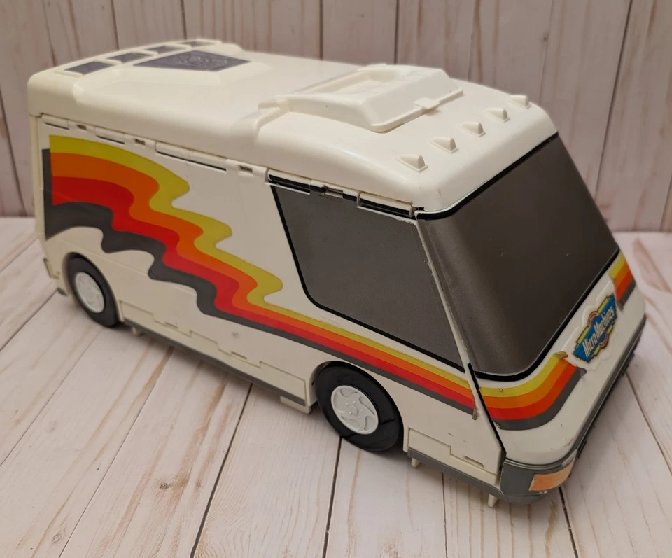 1991 Micro Machines SUPER VAN CITY Fold Out Playset Galoob Camper RV - Image 2 of 4