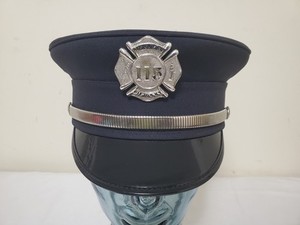 Authentic Rift County New York 115 Dress Uniform Cap With Badge Size 7 1/2