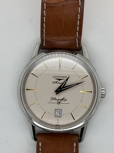 Longines Flagship Heritage Watch L4.795.4 Automatic Mens 38.5mm Swiss Made