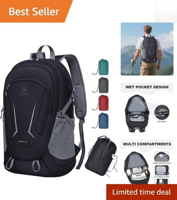 Ultra Lightweight Waterproof Packable Backpack - Perfect for Travel & Hiking