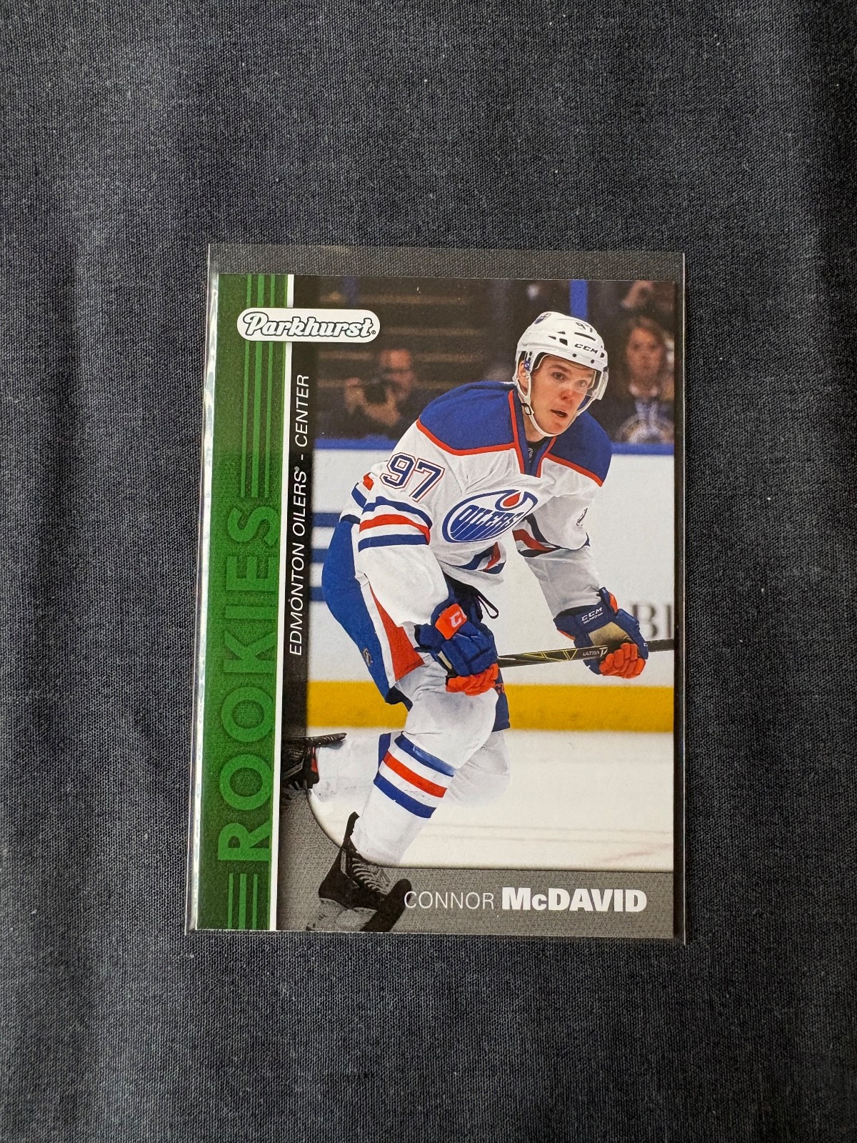 2015-16 Upper Deck Series 1 Connor McDavid Parkhurst RC Rookie PR-1 Oilers