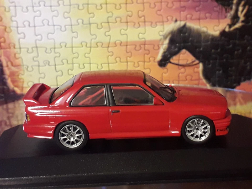 minichamps bmw m3 tauber motorsport G.MULLER 1988 1:43 - Immagine 3 di 4