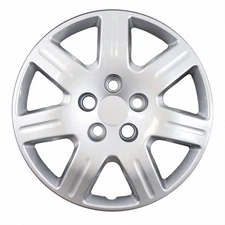 CCI Wheel Cover 16 Inch 7 Spoke Silver Set Of 4 Bolt On IWC45216S
