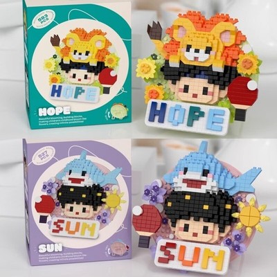 New Assemble Toys Decor Love and Deepspace Mini Building Block Cosplay Doll Gift