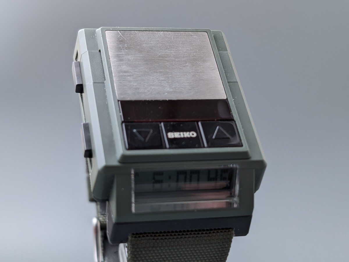 Rare 1996 Seiko B010-4000 Frequency Green Tetsuya Komuro Quartz