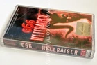 666 HELLRAISER RARE UKR ORIGINAL TAPE CASSETTE EURO HAUSE HARD TRANCE EURODANCE