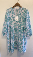Mary Square Cooper Island Oasis Dress Beach Cottage Core Size Medium NWT
