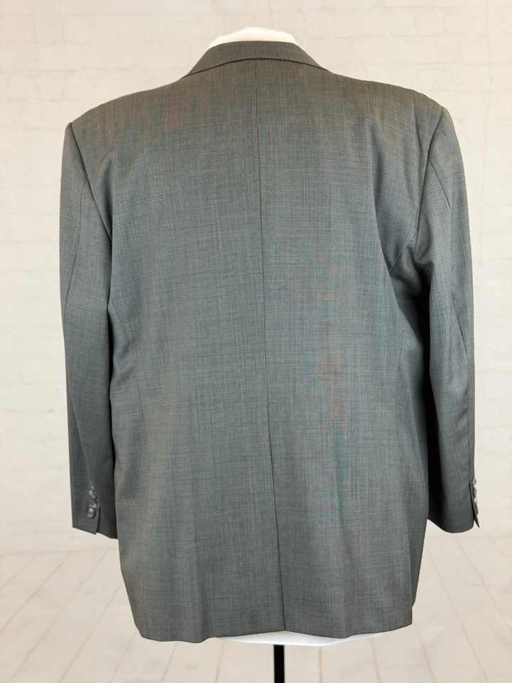 Burberry Men's Dark Gray 100% Wool Two Button Suit 46R 42X31 $3,895 - Image 4 of 4