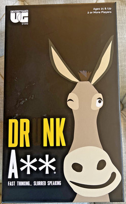 Drunk A$$ Team Triza Drinking Game University Games Adult Party Game Complete