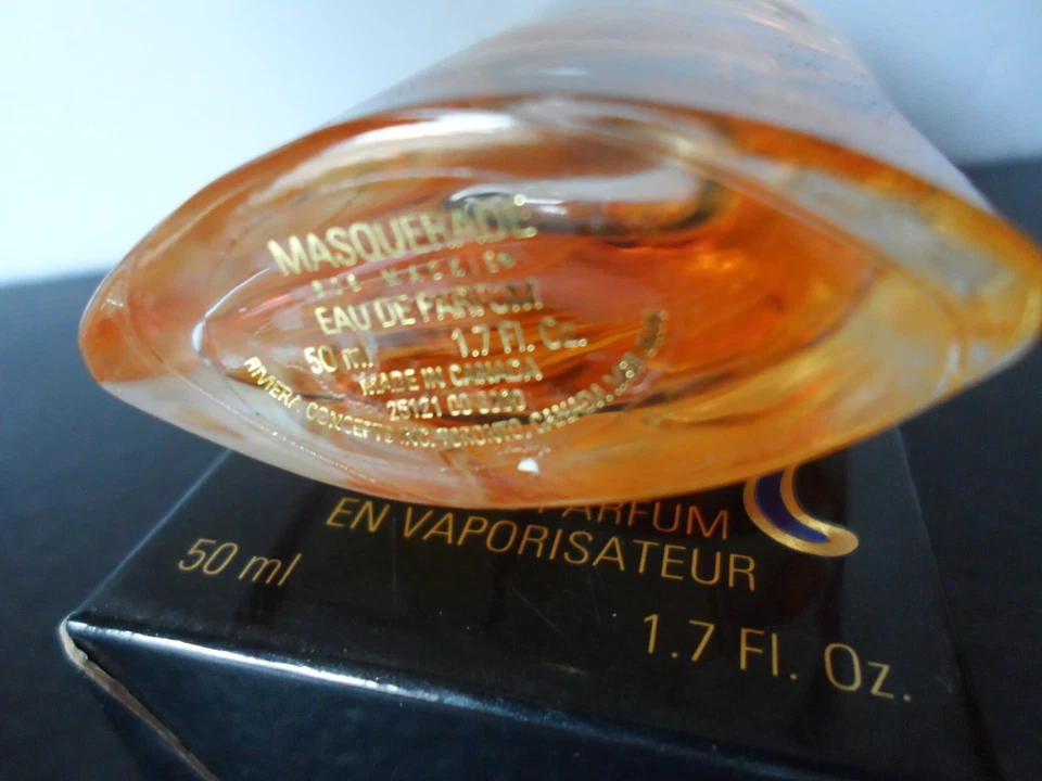 Masquarade Bob Mackie eau de parfum spray 1,7 oz/50 ml en caja Riviera Concepts vintage Foto 4 de 4