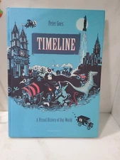 Timeline Peter Goes Timeline A Visual History of Our World BIG Hardcover