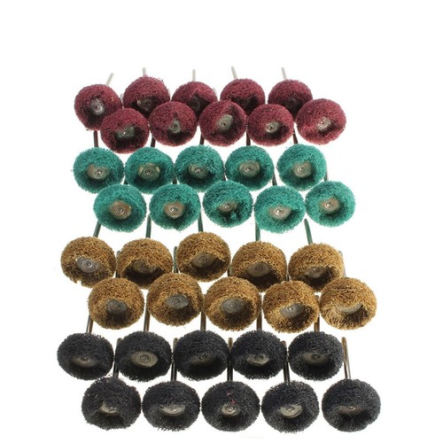 1-80PCS Double Wheel Buffing Polishing Set For Dremel Rotary Tool Bit Accessory - Picture 8 of 18