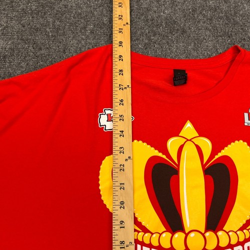 Gildan NFL Kansas City Chiefs Kingdom Crown T Shirt Adult 3XL Red Super Bowl Tee - Picture 4 of 8