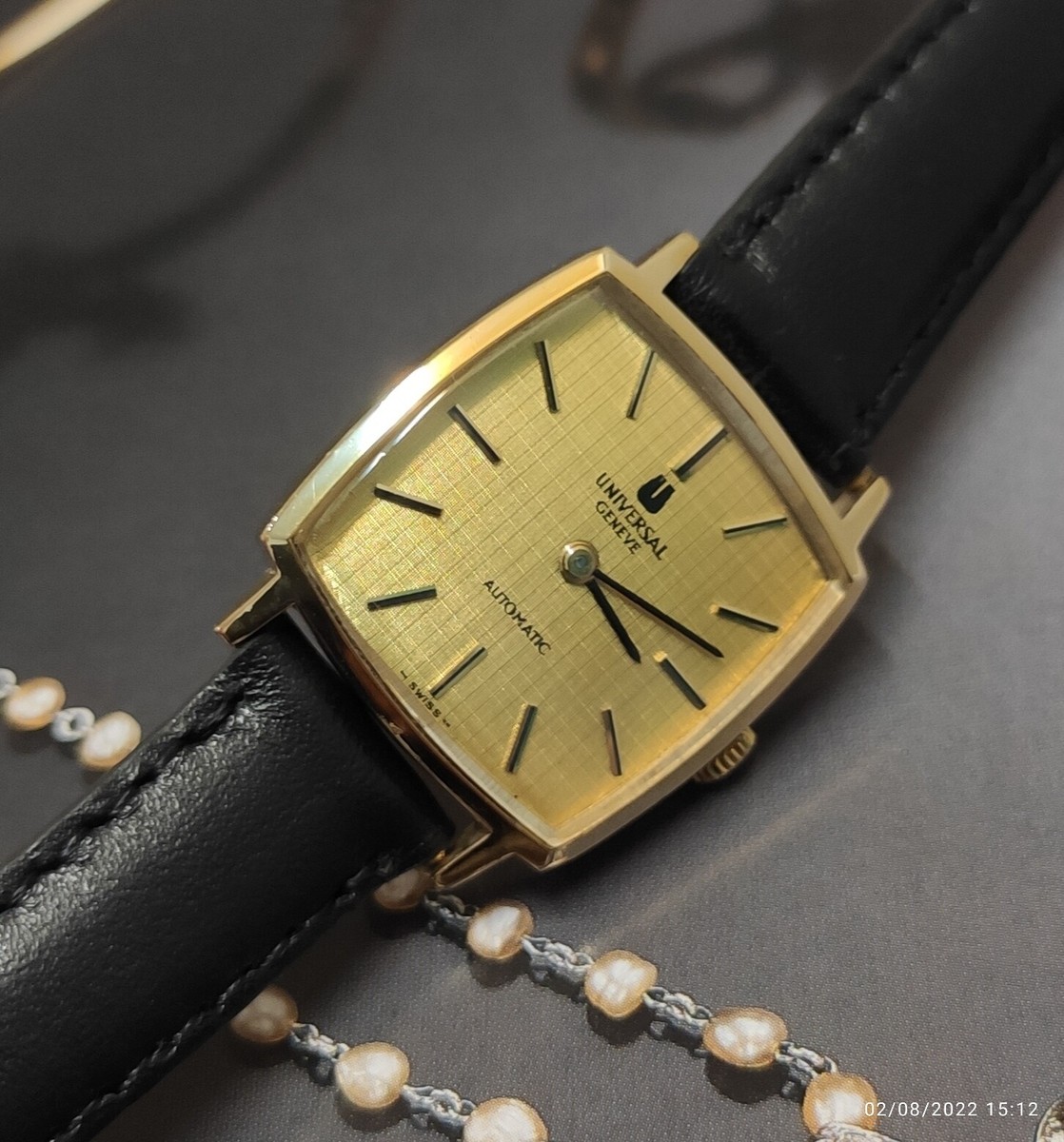 VINTAGE RARE LADIES UNIVERSAL GENEVE AUTOMATIC WATCH | eBay