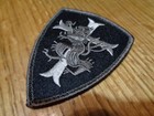 Navy Seal Team 6 DEVGRU Lion Cross Crusader Shield Tactical Grey PATCH New HOOK