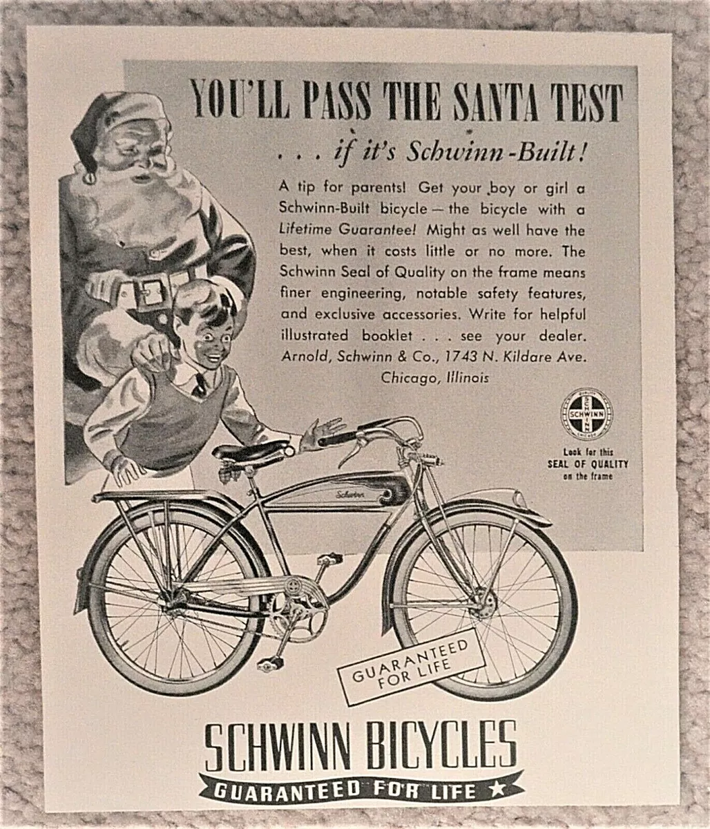 1940s schwinn bike hot sale