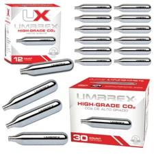 Umarex High-Grade CO2 Cartridges for Pellet Guns, BB Guns and Airsoft Guns