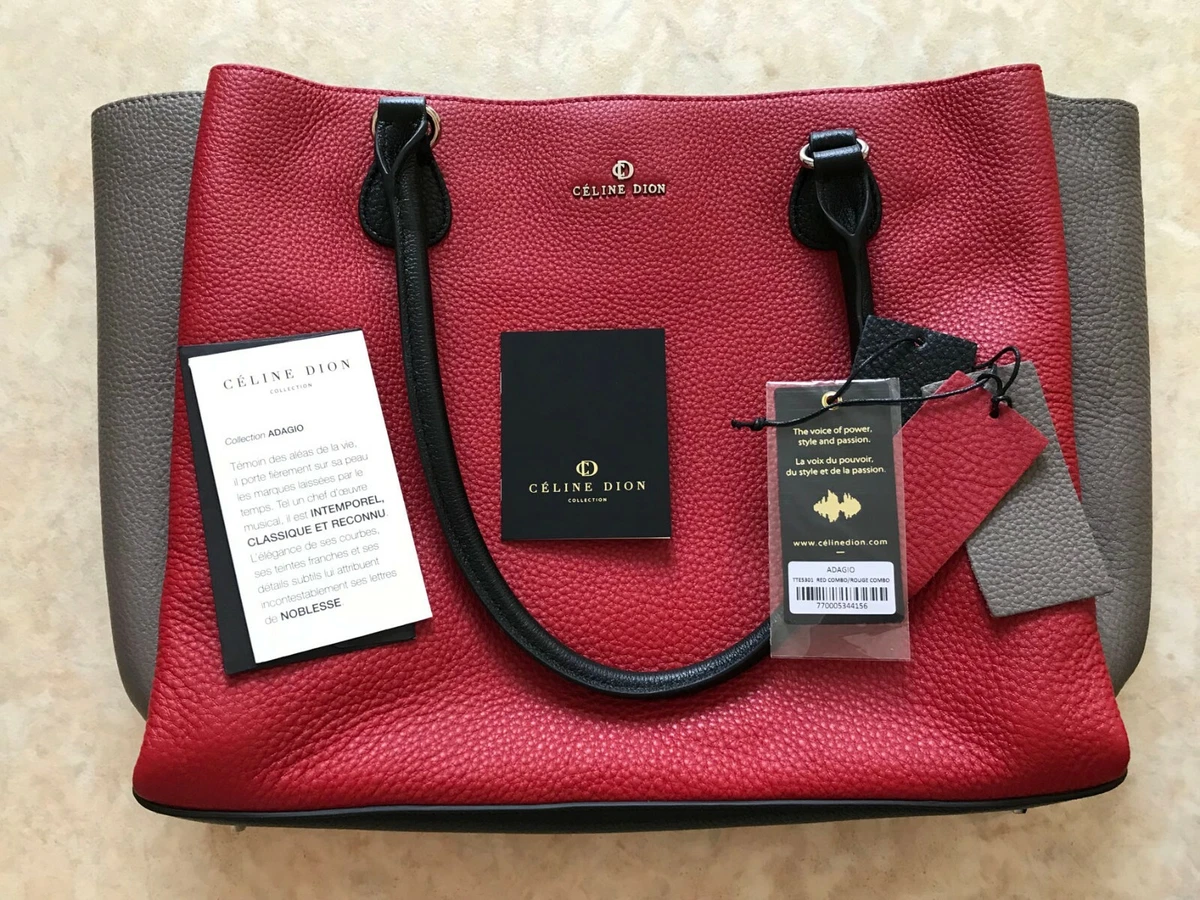 Sac main C line Dion Adagio rouge comme neuf eBay
