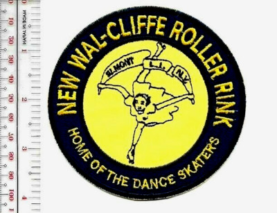 Roller Skating New York New Wal-Cliffe Roller Rink 1950s Elmont Pa NO TARIFF 