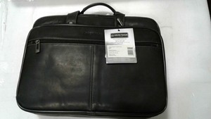 heritage leather computer bolsa