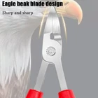 Heavy Duty Nail Scissors & Toenail Clipper for Thick Ingrown Nails with Precision Blades