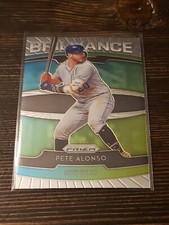 2020 PANINI PRIZM BASEBALL WHITE WAVE BRILLIANCE PETE ALONSO #B-3 METS MLB CARD