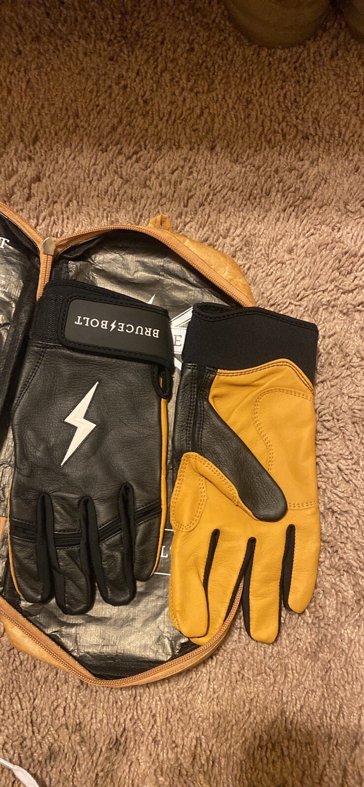 Bruce Bolt Batting Gloves eBay