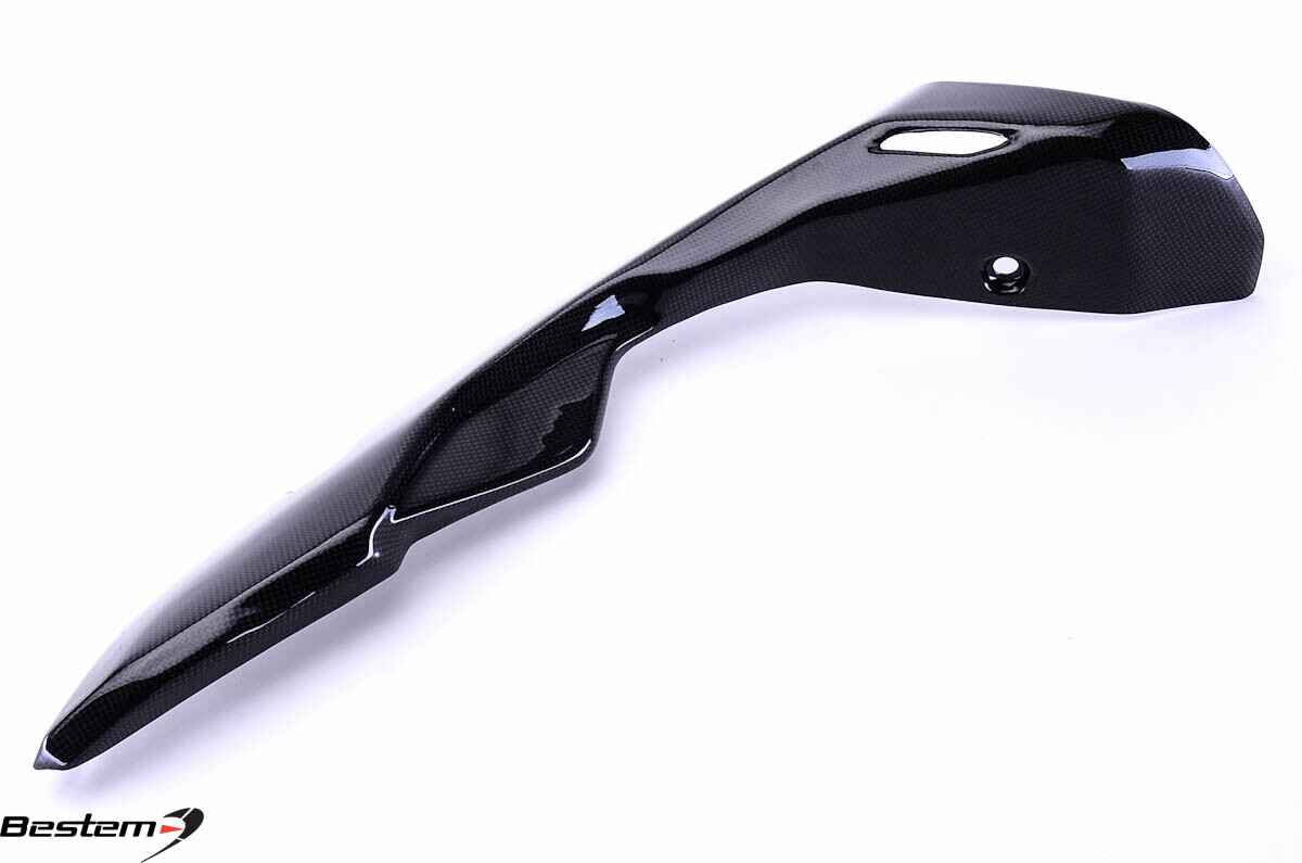 Kawasaki Z800 2013 - 2016 Exhaust Cap Cover Panel Fairing Carbon