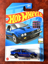 2024 Hot Wheels Blue ALFA ROMEO GTV6 3.0 8/10 Factory Sealed Set Car #98