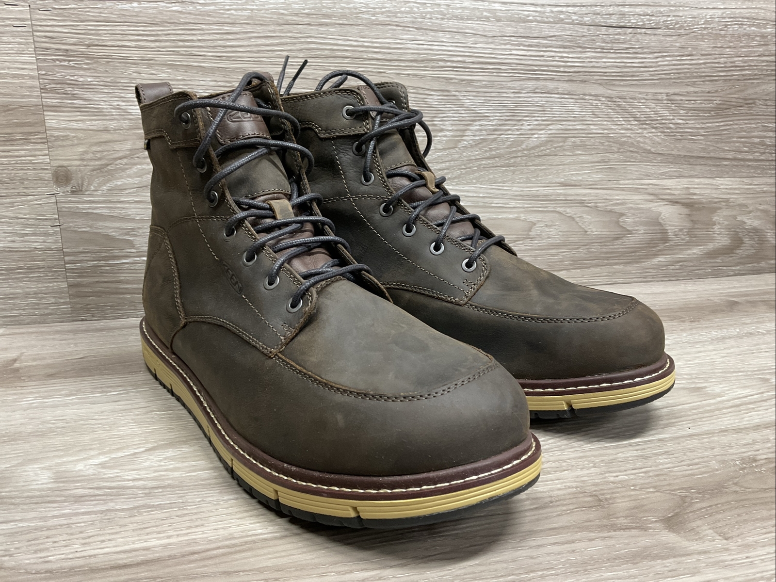 Stivali da lavoro KEEN Utility uomo taglia 15 M San Jose 6” punta in lega WP 1022106