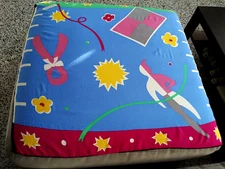 TIFFANY Silk Scarf 1990s PINK BOW Limited Edition Dedicated to Cancer Victims