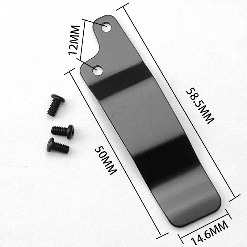 DIY Folding Knife Clip Stainless Steel Pocket Clip Making Knife