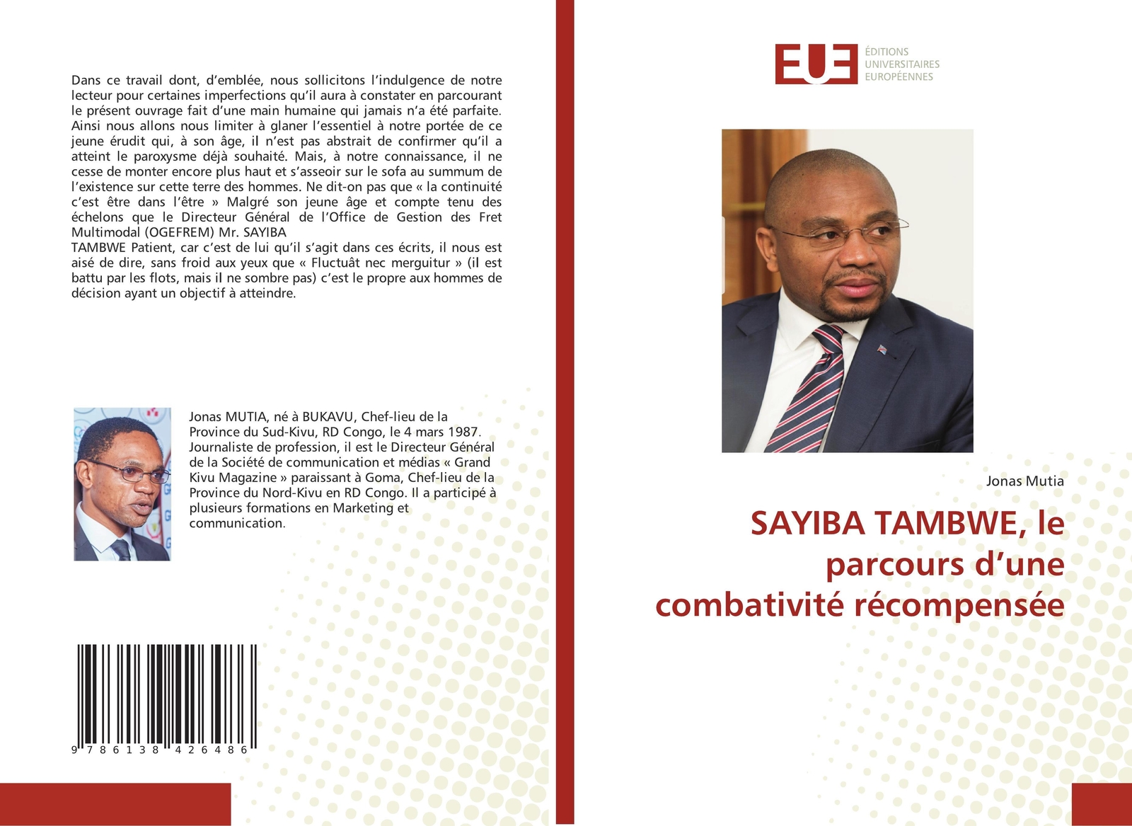 Sayiba Tambwe, Le Parcours D¿une Combativité Récompensée | Jonas Mutia