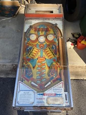 Gottlieb Out of Sight Pinball Machine Game Playing Field