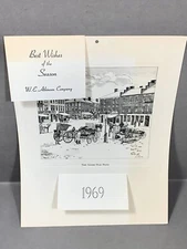 1969 Advertising Calendar W.E. Atkinson Co. ~ Newburyport Massachusetts
