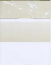 25 Blank Check Stock Paper - Check on Top - Gold Marble