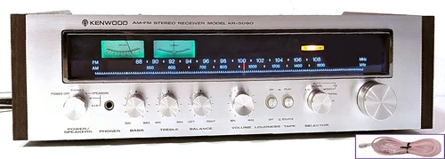 🔥【PRO SERVICED】MINTY Kenwood KR-3090 52W Receiver! SWITCH/LED UPGRADE💥GUARANTY