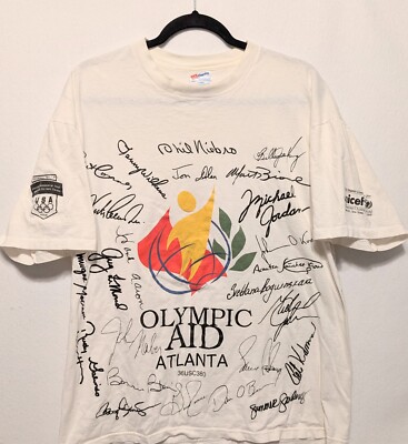 vintage unicef t shirt unicef 🥇 Vintage 1996 Atlanta Oympic Aid T-shirt ...