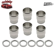 6Pcs Injector Sleeve Kit Cup Tube 3687210 3686883 Fit For Cummins ISX Single Cam