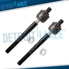 (2) Front Inner Tie Rod for 2006 2007 2008 2009 2010 2011 2012 2014 Kia Sedona