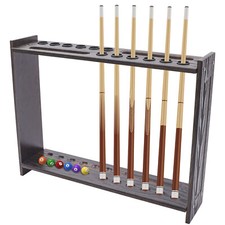 12 Billiard Pools Cue Stick Stand Floor Holder 2 Triangle Billiards Ball Rack